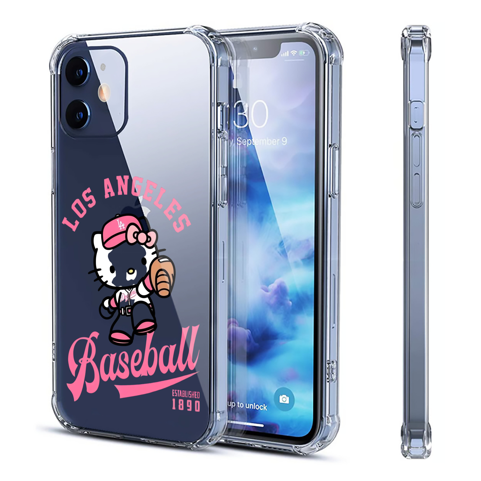  Clear IPhone 12 Case – Soft TPU With UV Print – Enhanced Drop Protection, Precise Fit, Anti-Fingerprint, Customizable Design, Scratch-Resistant, Yellow-Resistant